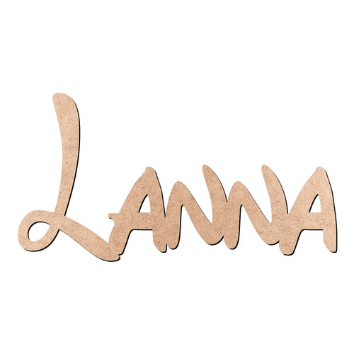 Recorte Lanna Disney / MDF 3mm