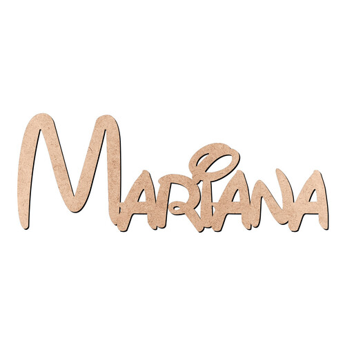 Recorte Mariana Disney / MDF 3mm