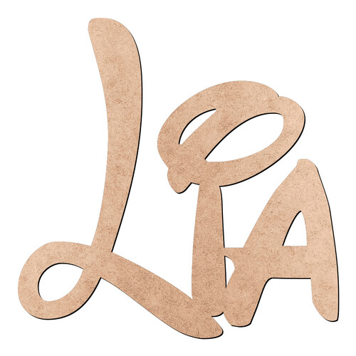 Recorte Lia Disney / MDF 3mm