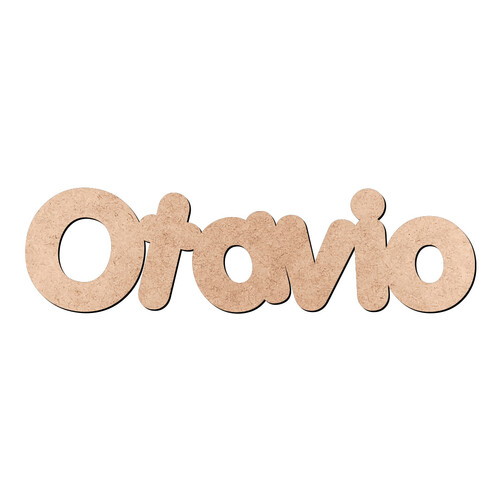 Recorte Otavio Porkys / MDF 3mm