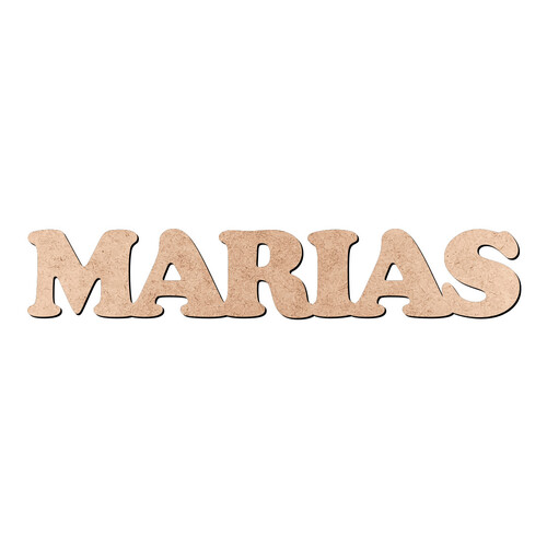 Recorte MARIAS Cooper Black / MDF 3mm