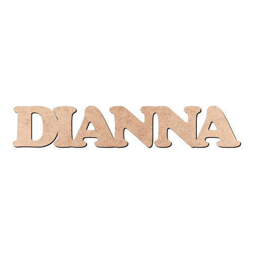 Recorte DIANNA Cooper Black / MDF 3mm
