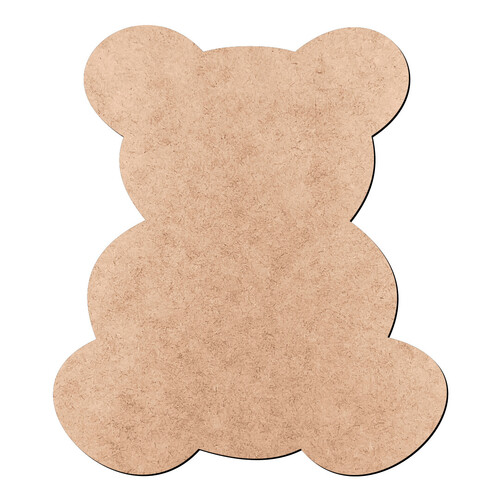 Recorte Urso Contorno / MDF 3mm