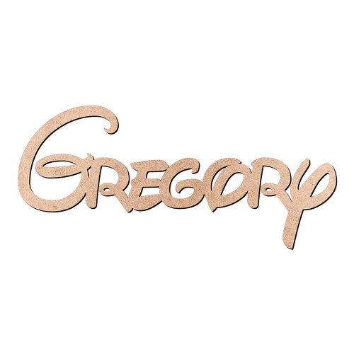 Recorte Gregory Disney / MDF 3mm
