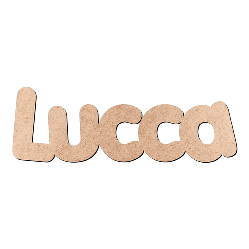 Recorte Lucca Porkys / MDF 3mm