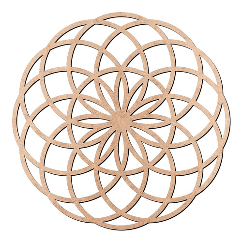 Recorte Mandala Torus / MDF 3mm