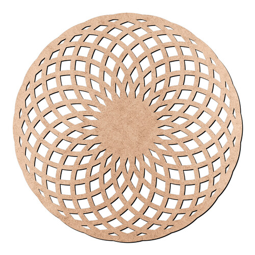 Recorte Mandala Torus / MDF 3mm