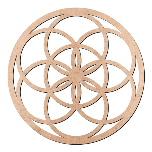 Recorte Mandala Torus / MDF 3mm