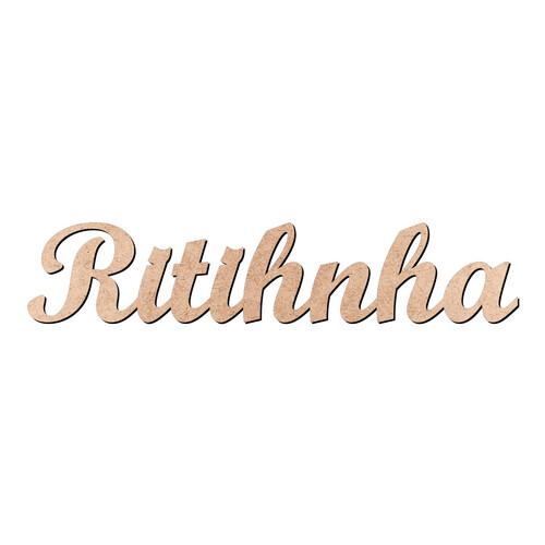 Recorte Ritihnha Script Mt Std / MDF 3mm