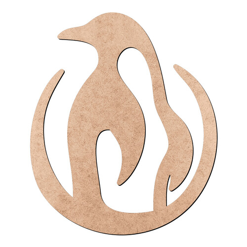Recorte Pinguim / MDF 3mm