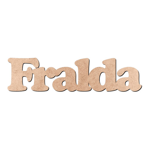 Recorte Fralda Cooper Black / MDF 3mm
