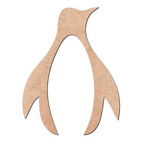 Recorte Pinguim / MDF 3mm