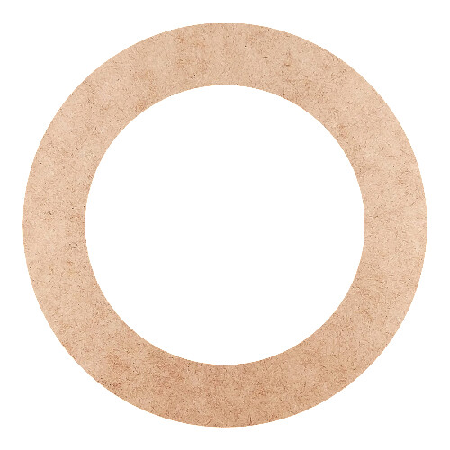 Recorte Moldura Circular 45 cm Borda 7 cm / MDF 3mm