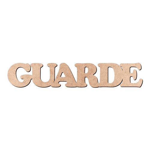 Recorte GUARDE Cooper Black / MDF 3mm