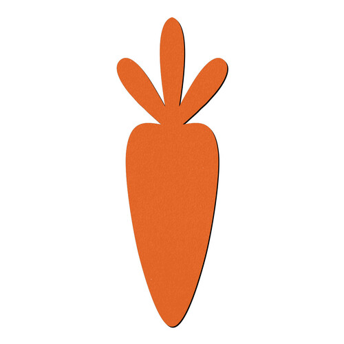 Recorte Cenoura / MDF 3mm Laranja