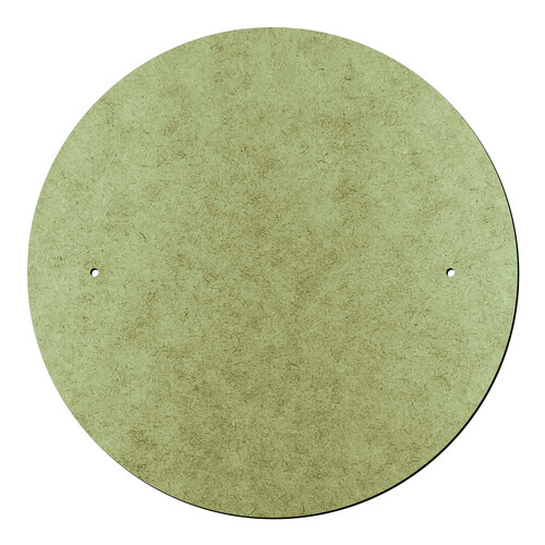 Recorte Disco Torno 35cm Furos 6-254mm / MDF Marítimo 9mm Ultra