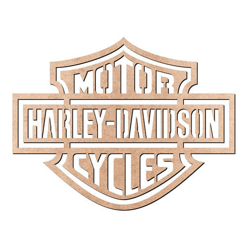 Recorte Harley Davidson / MDF 3mm