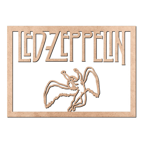 Recorte Led Zeppelin / MDF 3mm