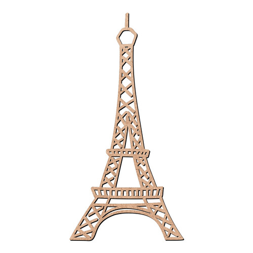 Recorte Torre Eiffel / MDF 3mm