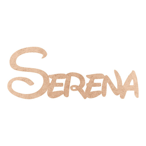 Recorte Serena Disney / MDF 3mm