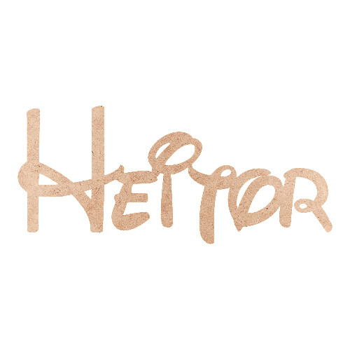 Recorte Heitor Disney / MDF 3mm