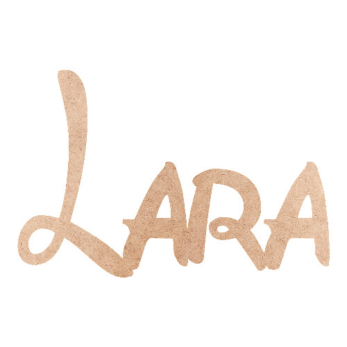 Recorte Lara Disney / MDF 3mm