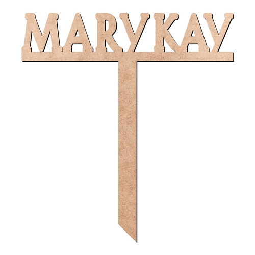 Recorte Enfeite de Cuia Mary Kay / MDF 3mm