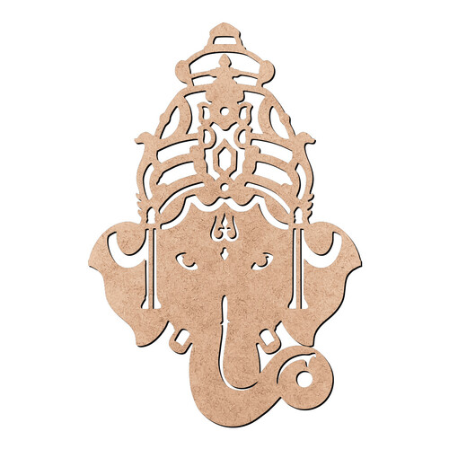 Recorte Ganesha Vazada / MDF 3mm