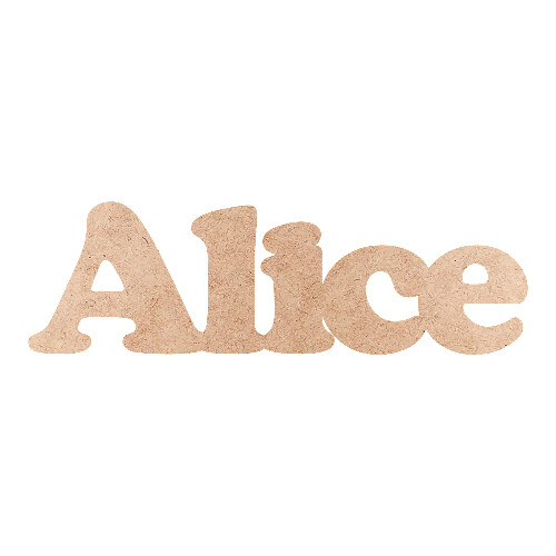 Recorte Alice Cooper Black / MDF 3mm