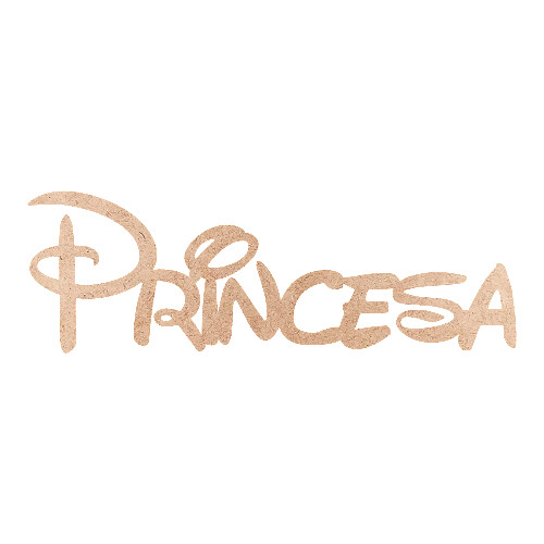 Recorte Princesa Disney / MDF 3mm