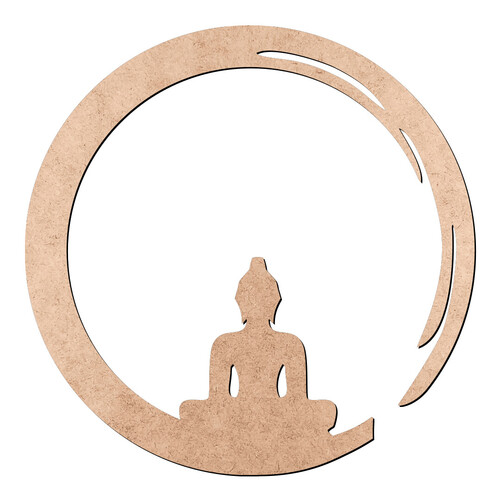 Recorte Enso Zen Budismo / MDF 3mm
