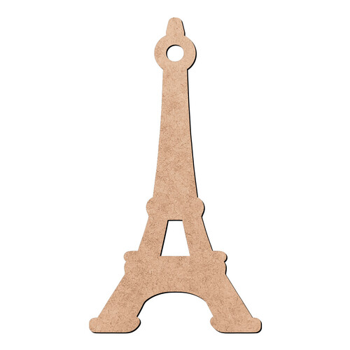 Recorte Chaveiro Torre Eiffel / MDF 3mm