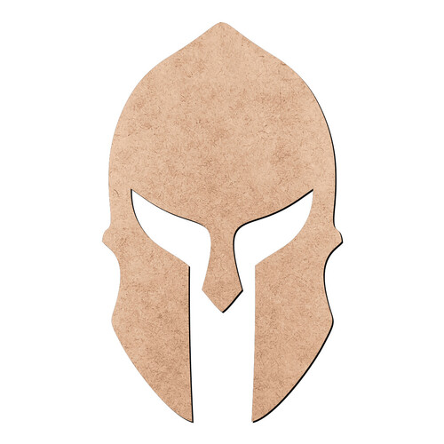 Recorte Máscara Gladiador / MDF 3mm