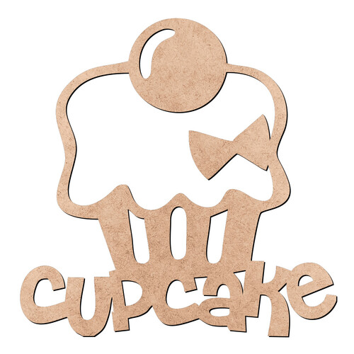 Recorte Cupcake / MDF 3mm