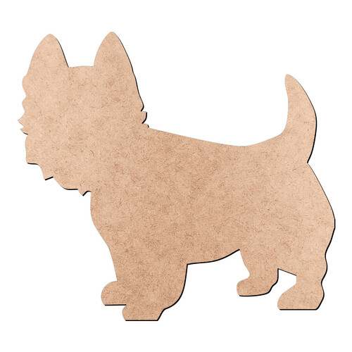 Recorte Cachorro West Highland Terrier / MDF 3mm