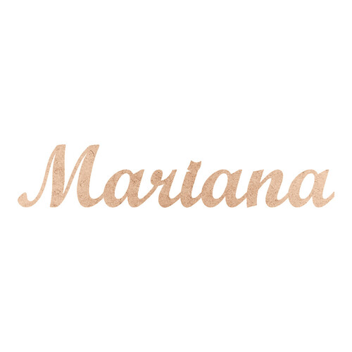 Recorte Mariana Script Mt Std / MDF 3mm