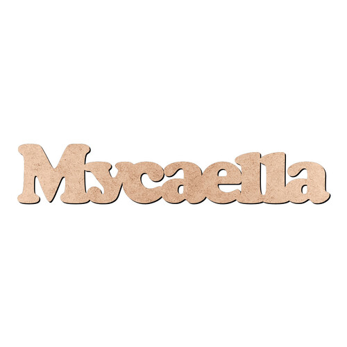 Recorte Mycaella / MDF 3mm
