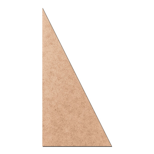 Recorte Triângulo Retângulo / MDF 3mm
