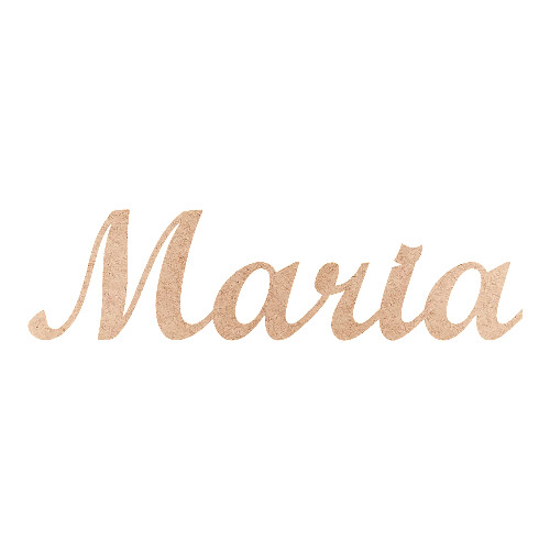 Recorte Maria Script Mt Std / MDF 3mm