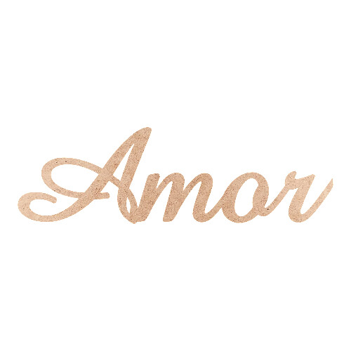 Recorte Amor Amaze / MDF 3mm
