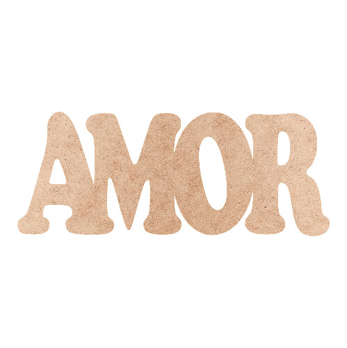 Recorte Amor / MDF 3mm