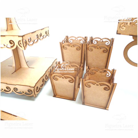 Kit 10 Número mdf 25 cm painel festa Escolha numero fonte - Genitori Laser