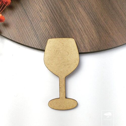 Taça Lisa MDF Crú