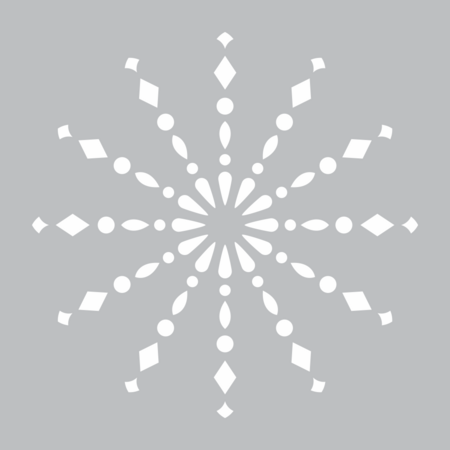 Kit 72 Pecinhas Brancas Acril P Mandalas