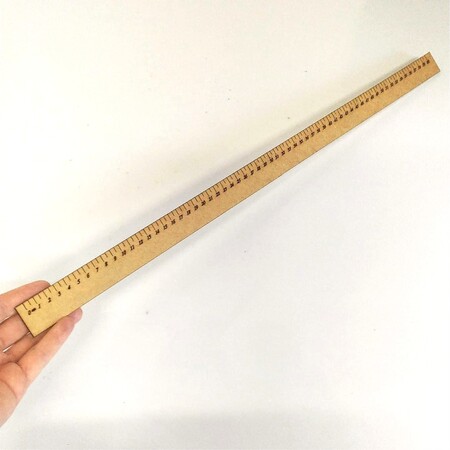 Régua 60 cm MDF 3 mm