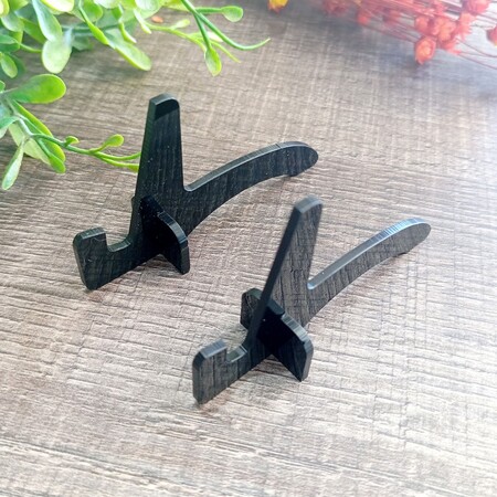 Suporte Azulejo Par Acrílico 2mm Preto