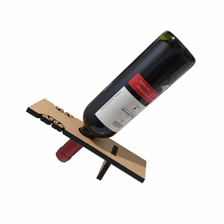 Porta Vinho Inclinado MDF