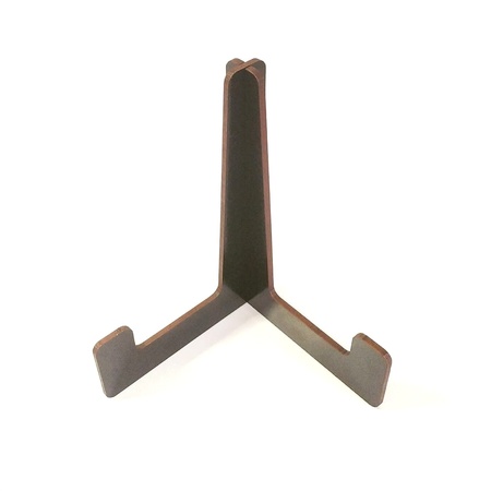 Suporte Prato MDF 3 mm Preto 14 cm