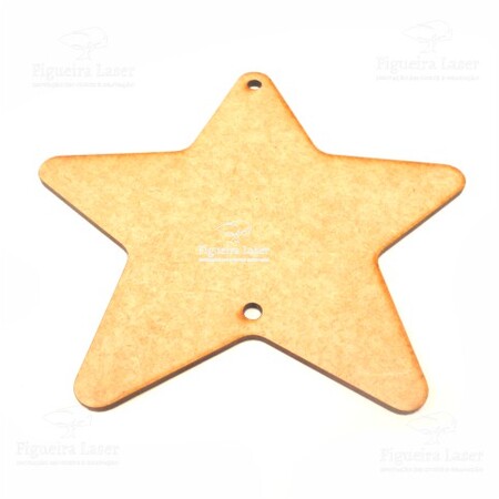 Plaquinha Móbile Estrela MDF 3 mm