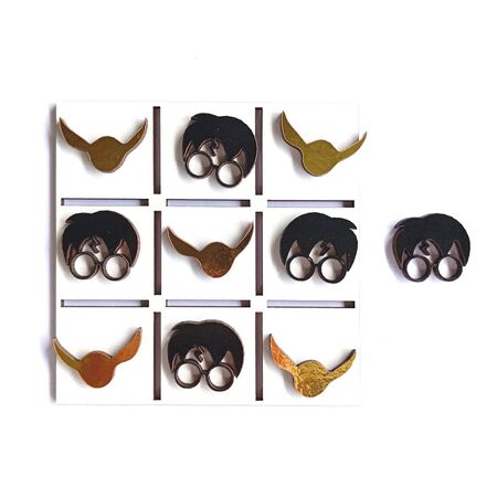 Jogo da Velha 10 cm MDF Harry Potter